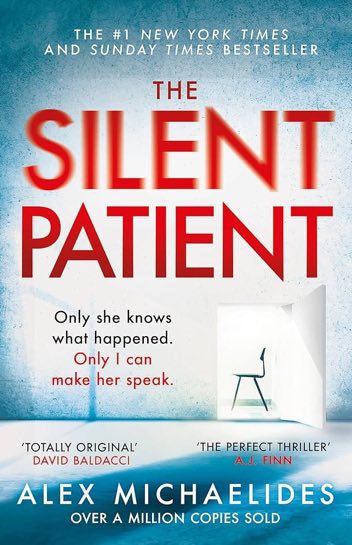 Front cover of The Silent Patient by Alex Michaelides